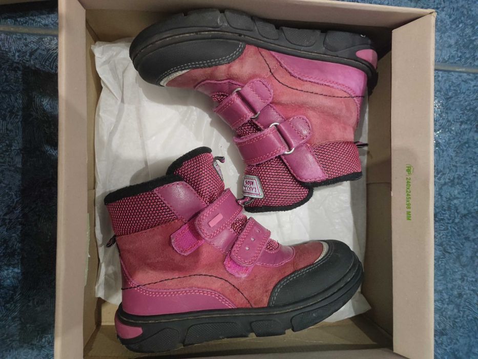 Детски боти естествена кожа за момиче 26 н