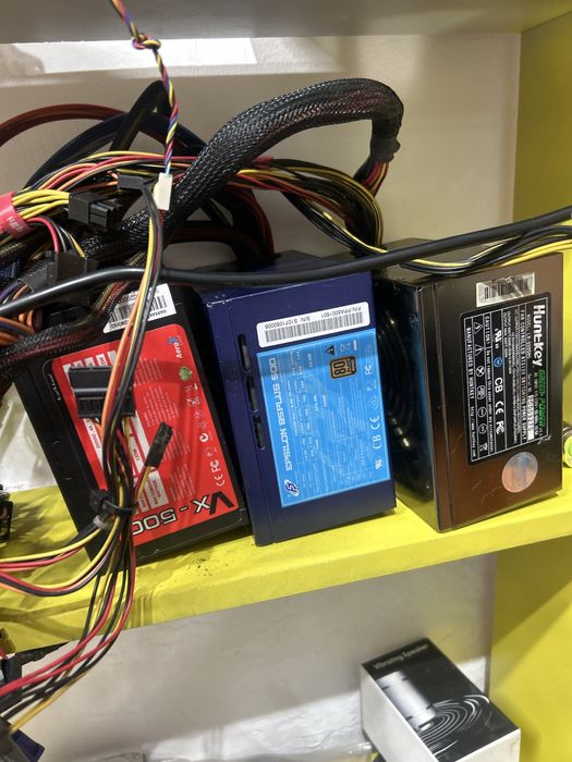 Блок питания atx 500 huntkey fsp aerocool