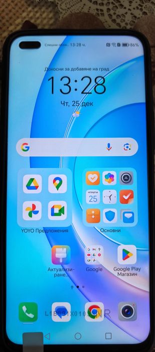 Чисто Нов NONOR 50 LIFE ROM 128GB  RAM 6 GB