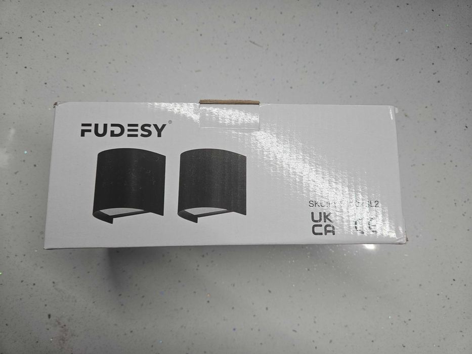 Set 2 aplice exterior, IP65, max 7W, soclu GU10, A+, Negru