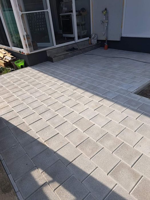 Pavele si pavaje pentru gradina model Trefla de la 39lei mp Montaj