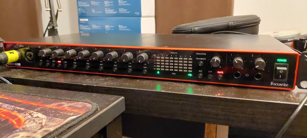 Interfata Audio Focusrite 18i20 Gen 3