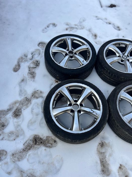 18” алуминиеви джанти 5x112 с летни гуми 225/40/18