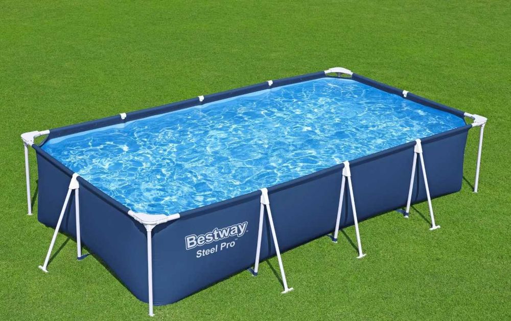 Piscina Bazin Familie Copii Relaxare Cadru Metal Bestway 400 x 211 x 81cm LIVRARE GRATUITA