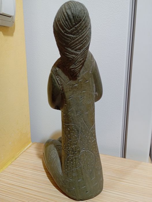 Sculptură steatit "Mama și copilul"