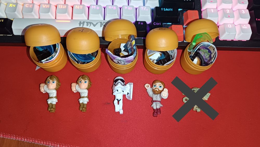 Продам фигурки Киндер Star Wars