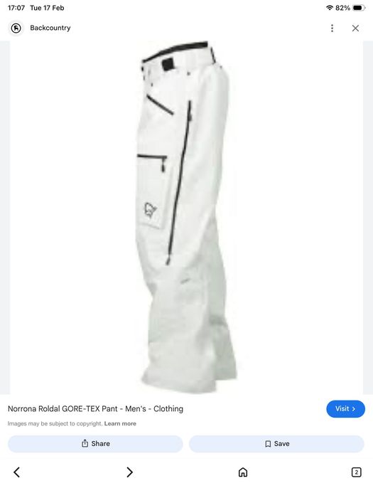 Norrona roldar gore-tex-оригинален панталон