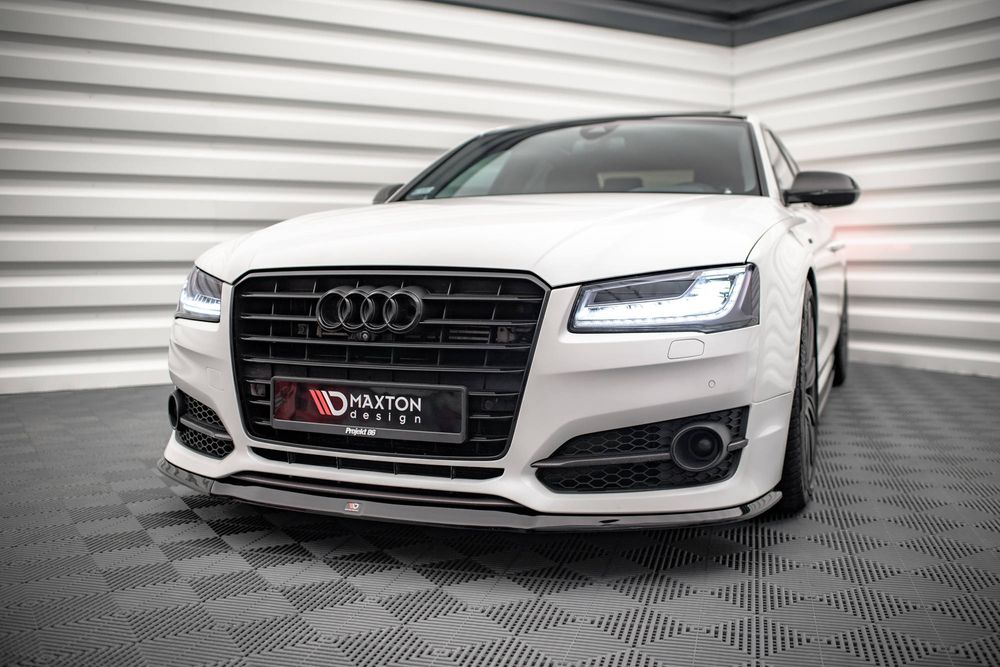 Спойлер за предна броня Maxton design за Audi S8 D4 (2015-2017)