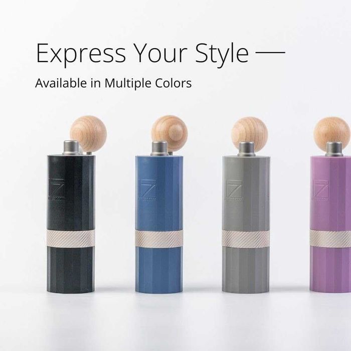 Ръчна кафемелачка 1Zpresso Q Air Лилава (Нова)