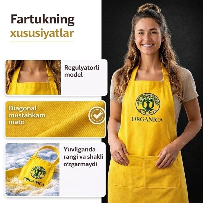 Фартуки с логотипом печать и вышивка fartuk