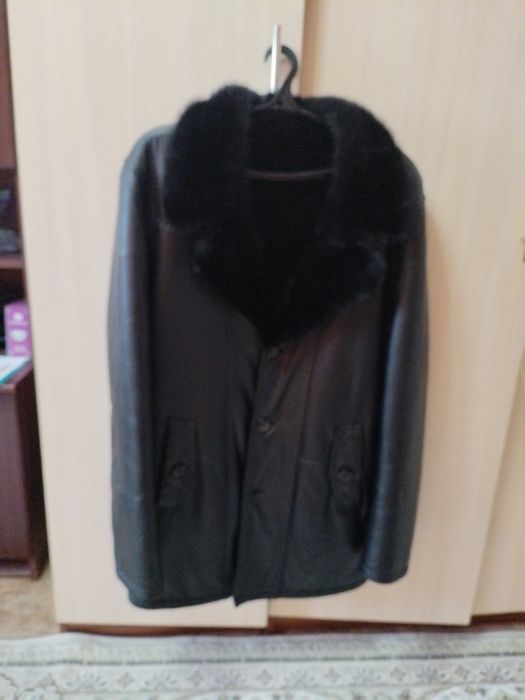 Дубленка кожаная 50р