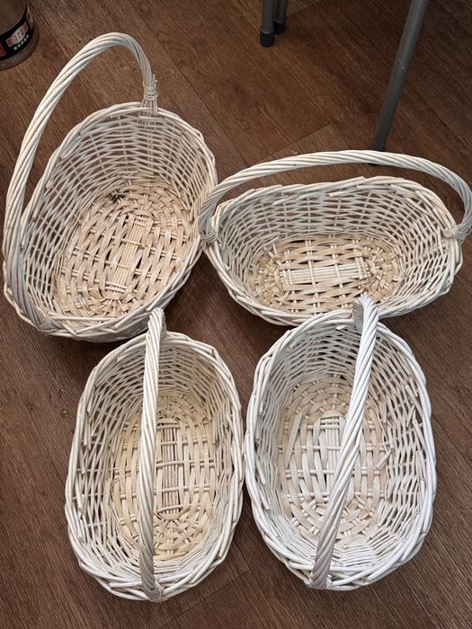 Корзинки плетёные б/у