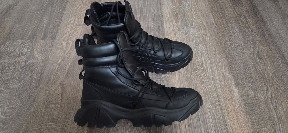 Боти EA7 Emporio Armani, черни