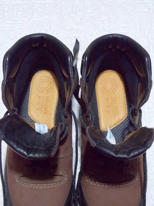 Ghete Tecnica nr.39,5 piele nubuc made in Italy,bocanci