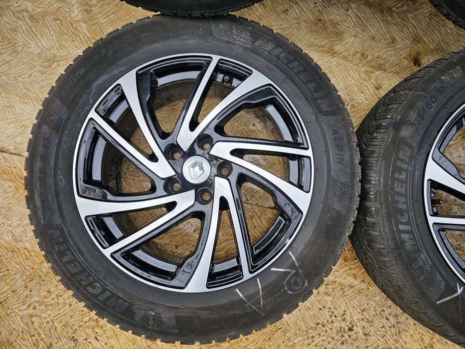Jante aliaj 17"Renault Kadjar/Arkana\Qashqai cu anvelope M+S 215/60/17