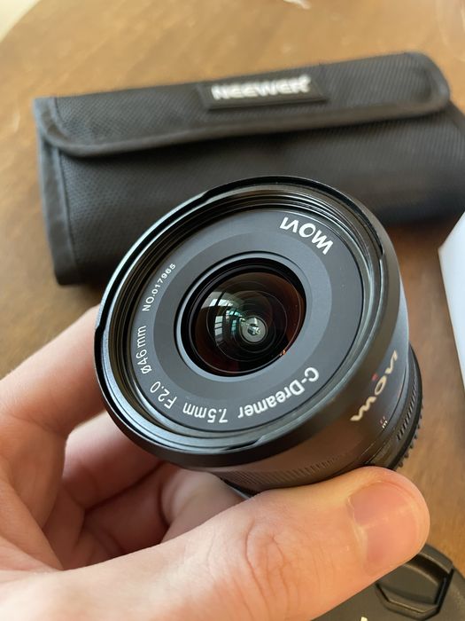 Laowa 7.5mm MFT + ND филтри Neewer