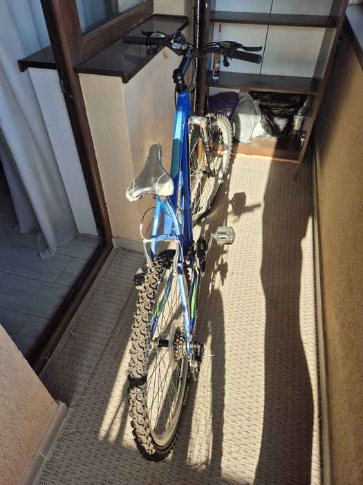 Bicicletă MTB X-Fact, albastră – utilizată foarte puțin – 750 lei