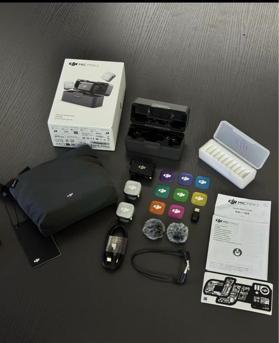 Новый. Dji mic mini 2. Typce + camera. Петличка