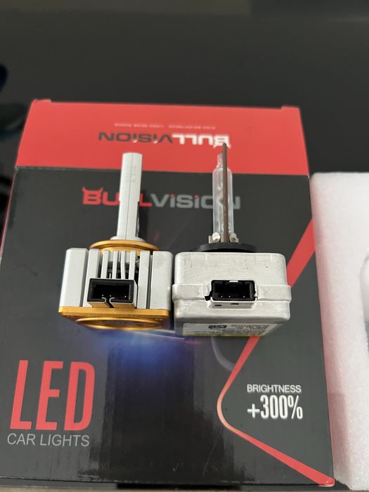 Vand becuri Led d1s, bullvision, premium