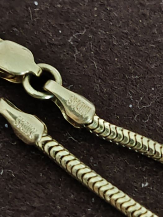 Золотая цепь 14 карат бренд MIDAS