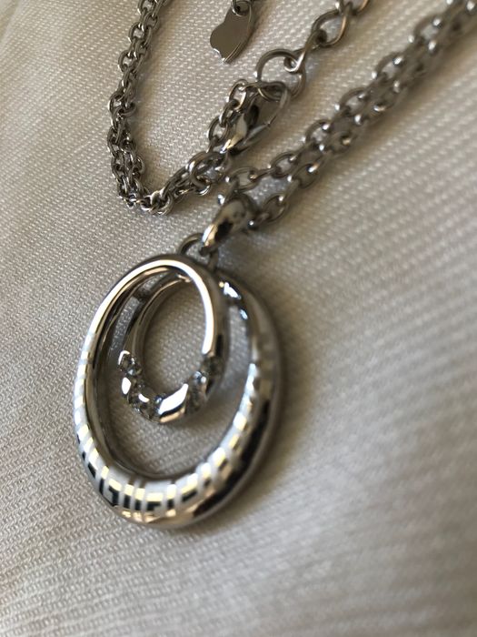 Комплект колие и обеци Invoke сребро