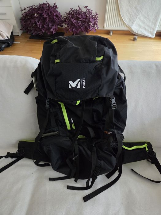 Vand rucsac negru Millet Ubic 50+10
