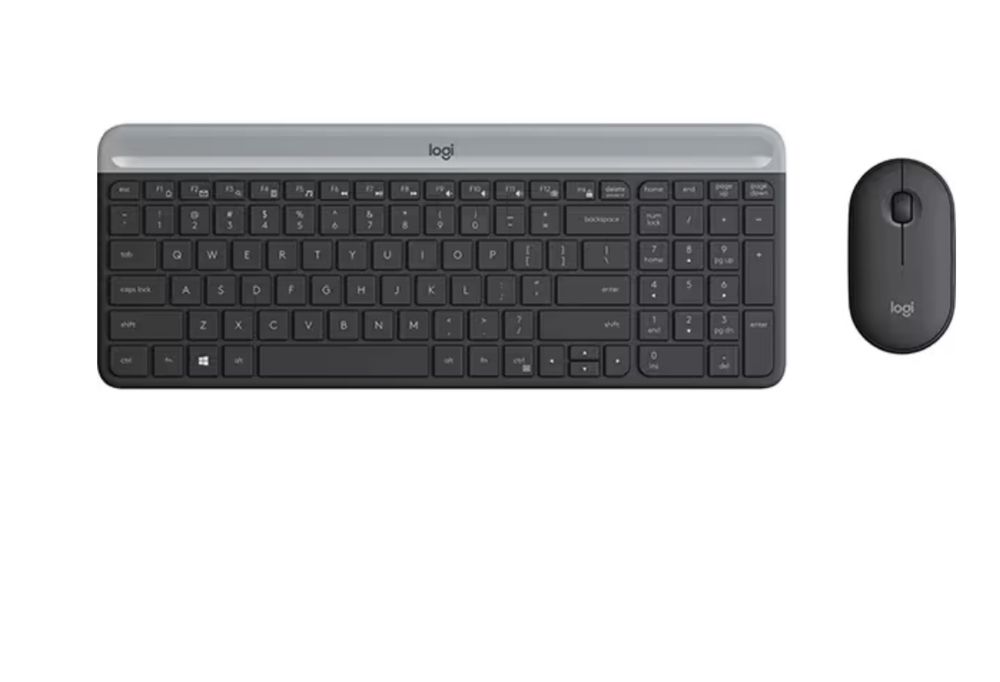 Nou=SIGILAT! Kit tastatura si mouse Wireless LOGITECH MK470 Slim,