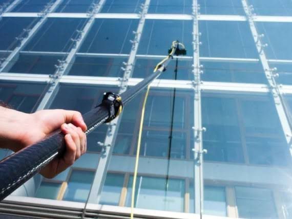 Мойка фасадов и окон