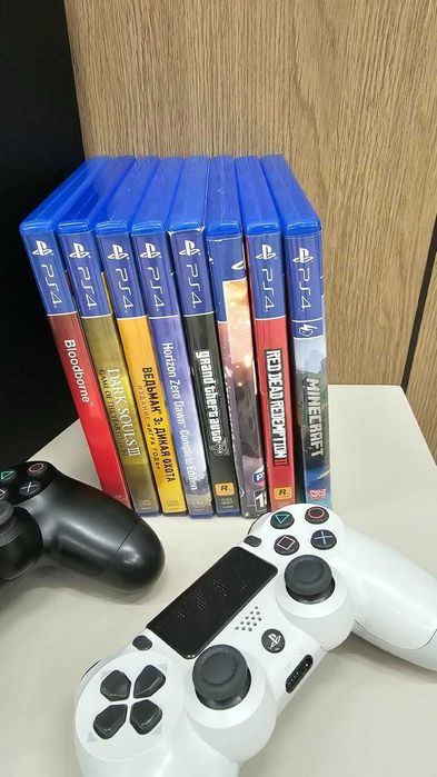 Playstation 4 PRO (PS4 PRO) 1 TB + игры