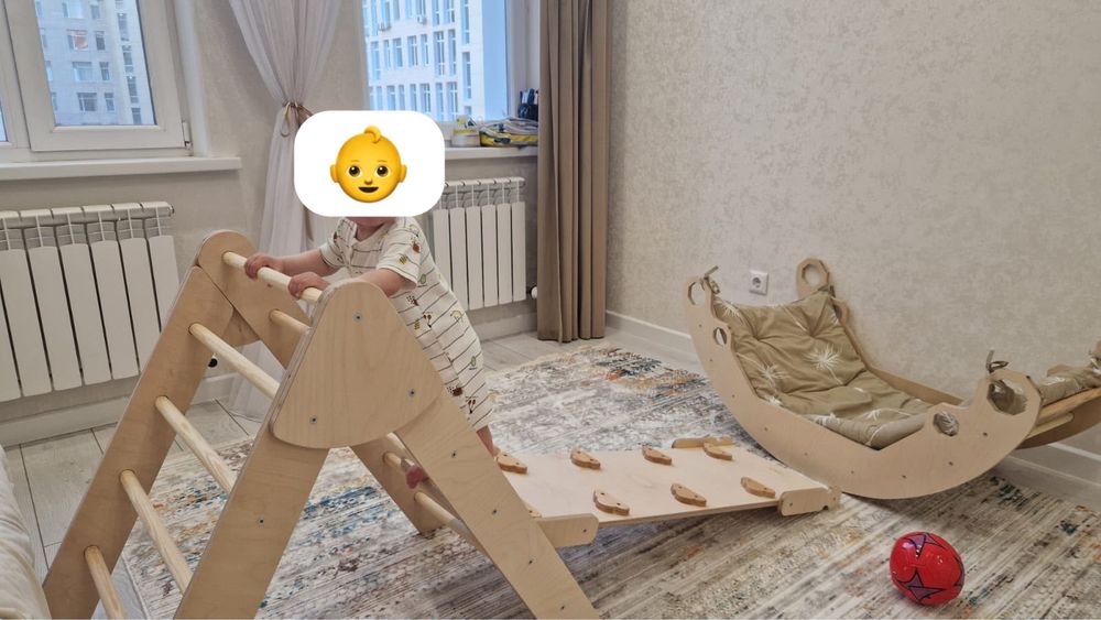 детская игровая горка