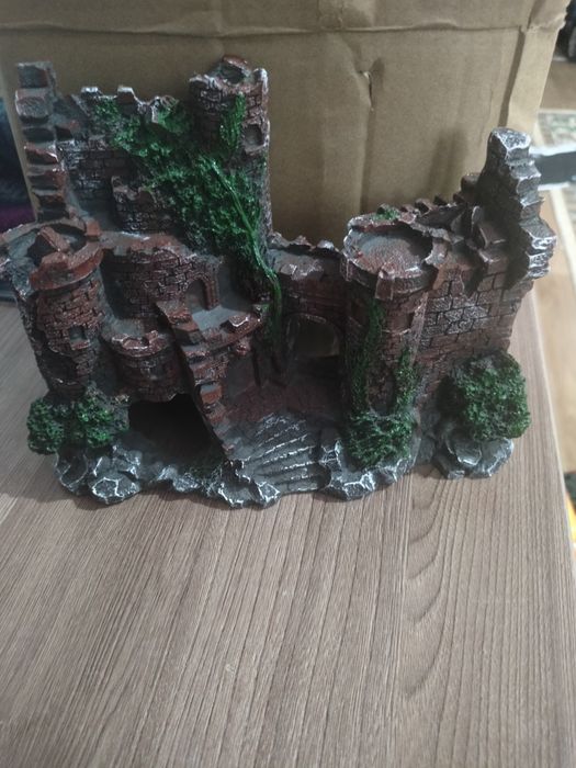 Декорация.Замок для аквариума новый