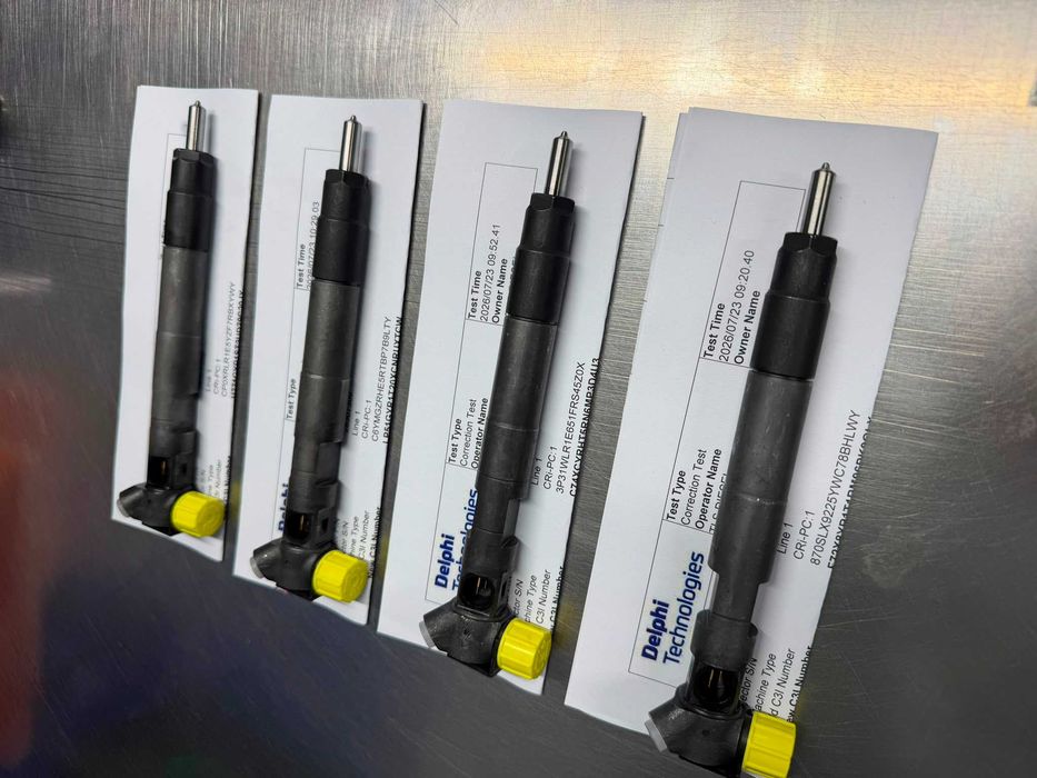 Тестване и ремонт на дизелови дюзи BOSCH, DENSO, DELPHI, CONTINENTAL (SIEMENS)