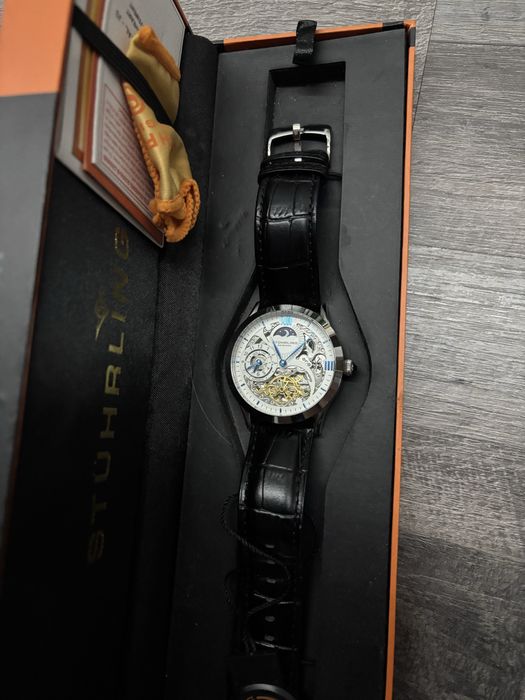 Ceas Stuhrling - Special Reserve 571 Automatic 44mm Skeleton