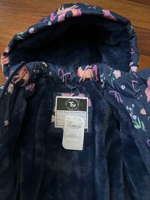 Теплая куртка на девочку 2-3 года, TU kids, Англия