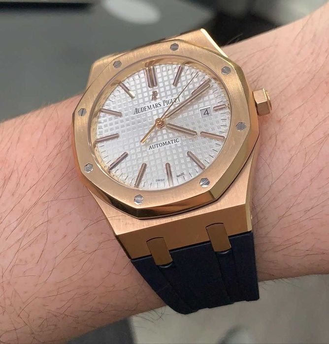 Audemars Piguet Royal Oak гумена каишка