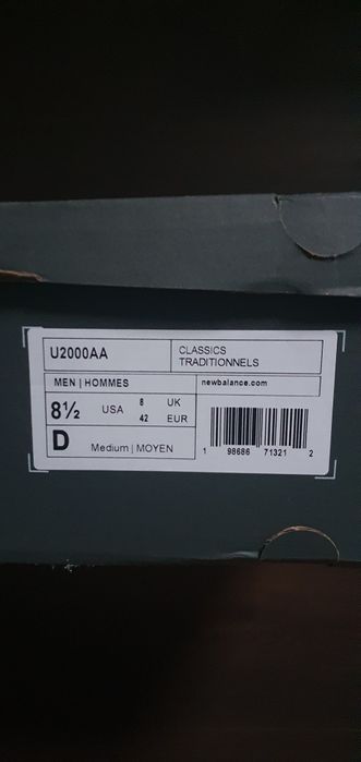 New Balance U2000AA