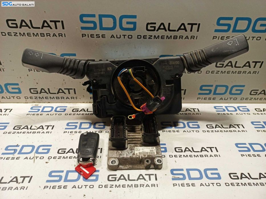 Kit Pornire ECU Calculator Motor Opel Astra H Z14XEP 2004 - 2010 Cod 55558787 0261208396 [L0768] [L0769]