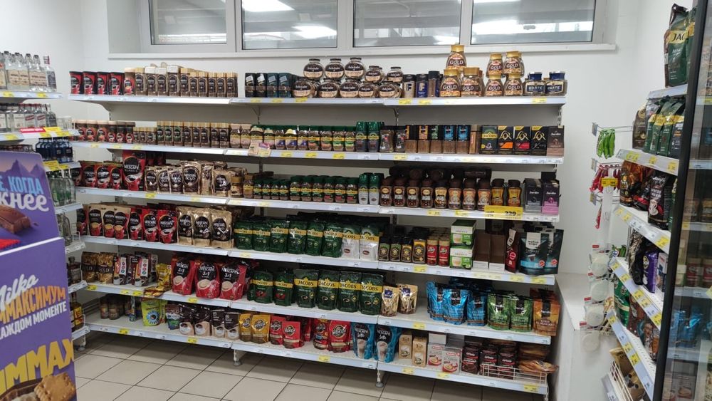 Стеллаж металлический для магазина