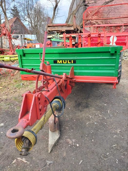 Mig remorca de imprastiat gunoi 4 tone MULI