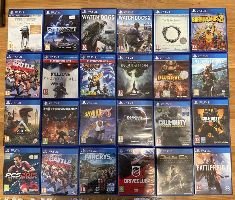 Игри за PS4 Playstation 4