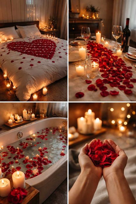 Лепестки роз для праздника