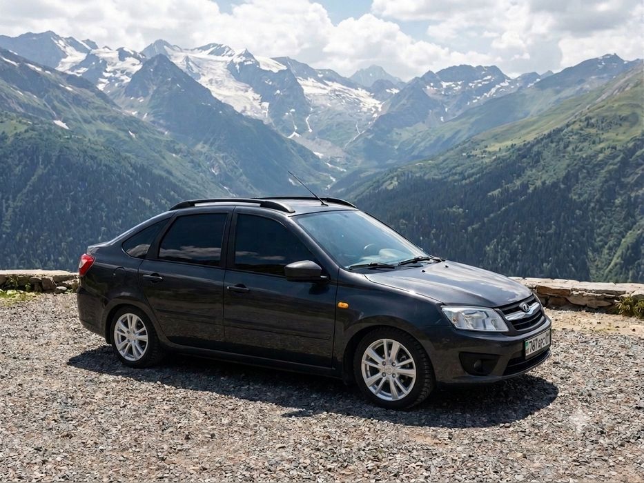 Гранта рейлинг багажник крыши отличном состояние