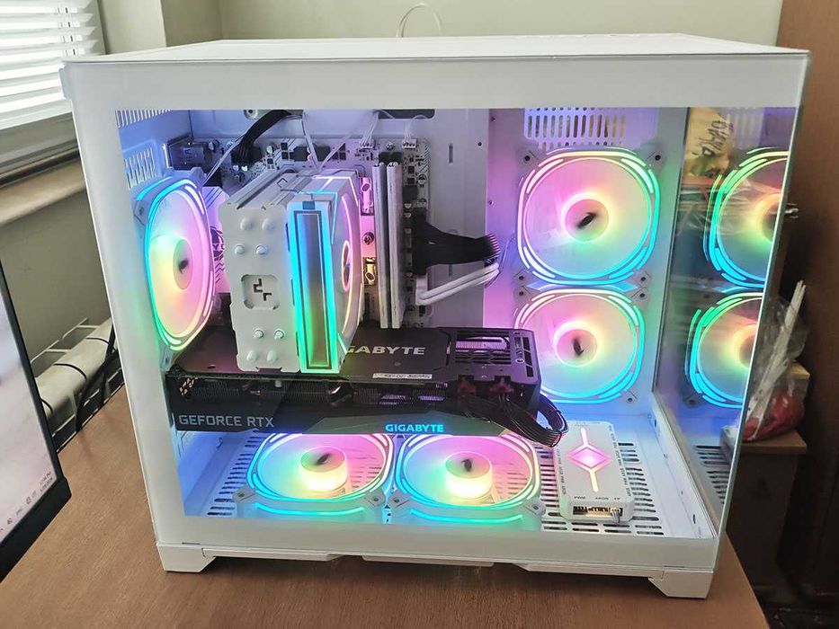 Геймърски компютър, Ryzen 5700x, Rtx 3060Ti, 32gb Ram, 1tb nvme, 750W