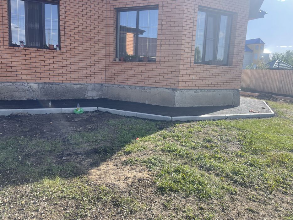 Асфальт ,бордюры,асфальтирование ,благоустройсво