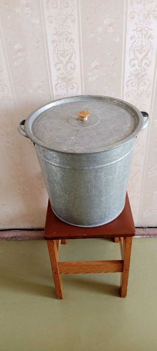 Выварочный бак цинковый, советский.