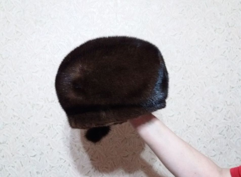 Шапка норковая женская