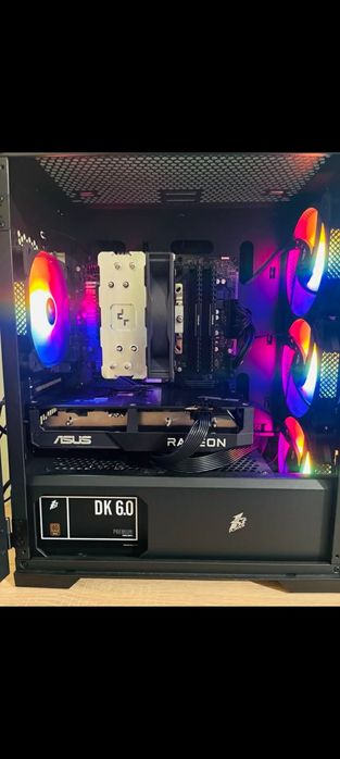 Геймърски компютър AMD Ryzen 5 5600 | RX 6600 | 16GB RAM