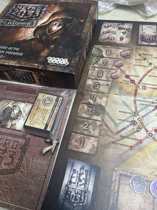 Настольная игра “Метро 2033”