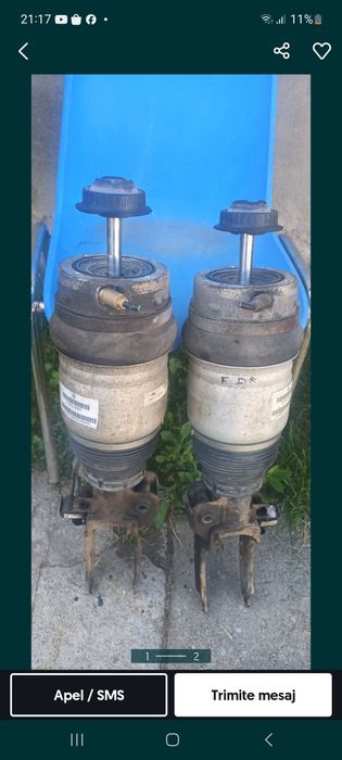 Suspensie/Perne aer Touareg 2.5 față spate