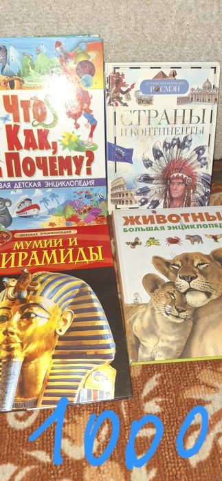 Много книг, энциклопедии